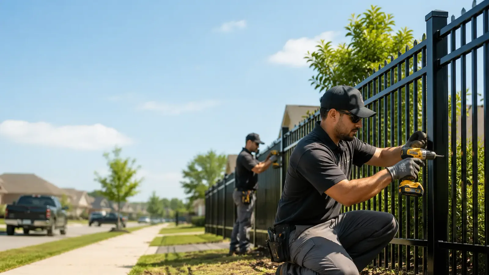 Metal Fence Installation in Hunker, PA